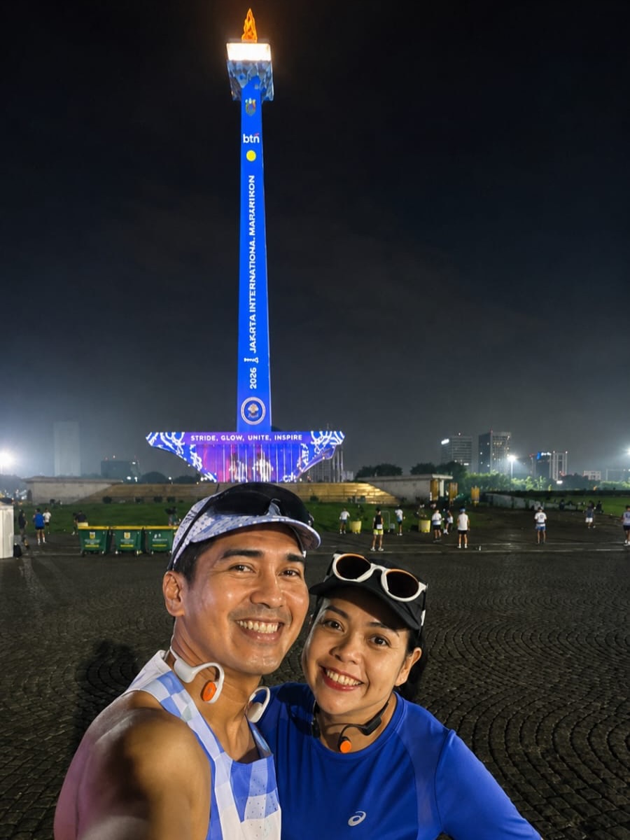 RochelBunrep3's tweet photo. Bismillah… getting ready to explore Jakarta with @btn_jakim alongside @harimanchalid. Best of luck to everyone running today. May we all finish healthy, strong, and happy. Amen. Cheer us https://t.co/nV8ltACl3O