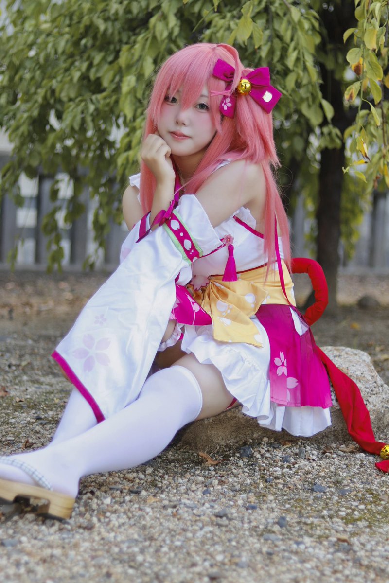 _tubaki0112's tweet photo. - ̗̀⚠︎ ̖́-cosplay／コスプレ

ホロライブ さくらみこ

📷 ́͏̖-（@Omu_raisu1_5 )

#夏宵縁日2026 https://t.co/4iacA9CQry