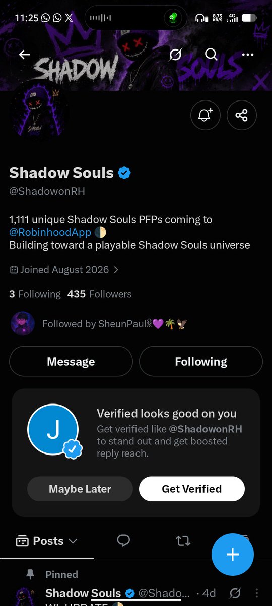 youngsweb3's tweet photo. @Iamsheunpaul @ShadowonRH Positioned
0x7e4373F7F2434811850162231589019e725Dd841 https://t.co/k7As0YPLMn