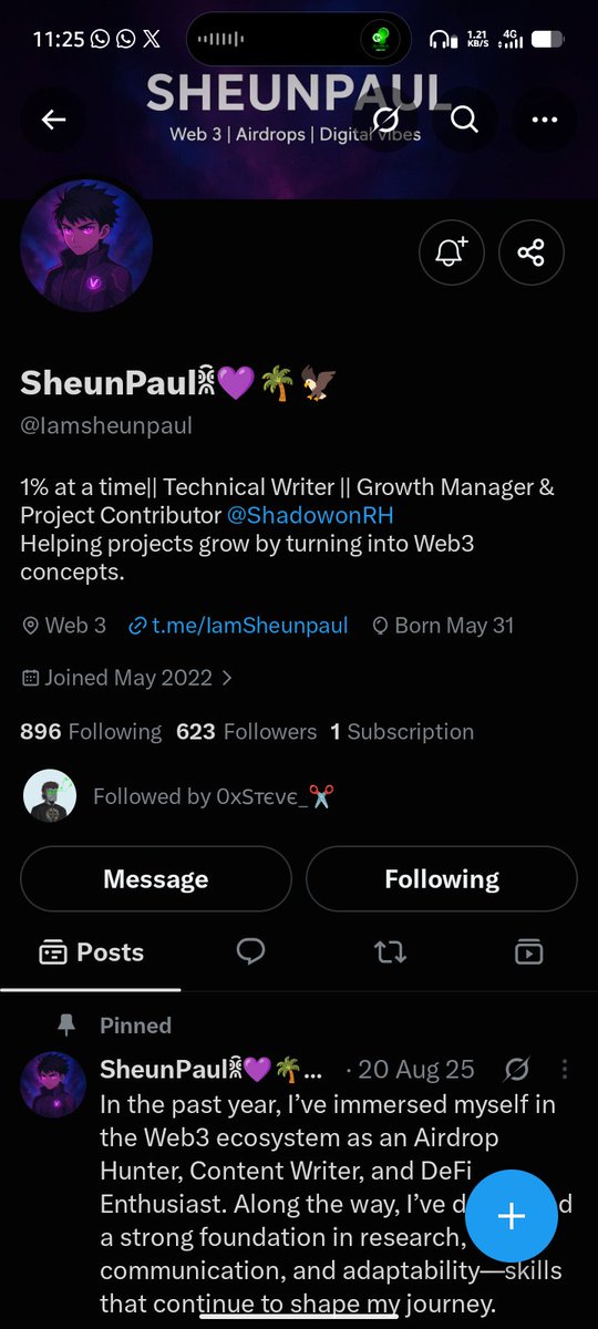 youngsweb3's tweet photo. @Iamsheunpaul @ShadowonRH Positioned
0x7e4373F7F2434811850162231589019e725Dd841 https://t.co/k7As0YPLMn