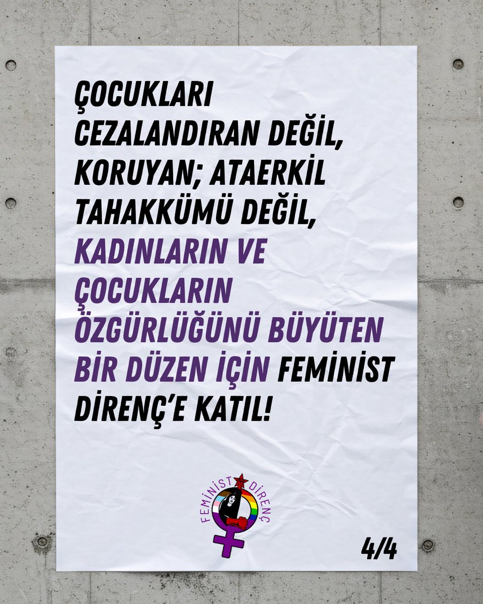 FeministDirenc's tweet photo. 16 yaşındaki bir çocuğun karın ağrısı şikâyeti ile gittiği hastane tuvaletinde doğum gerçekleştirmesi bu çocuğun sistem tarafından uğradığı istismarın sonucudur. Tutuklanması kabul edilemez.

Çocukları cezalandıran değil, koruyan bir düzen için FEMİNİST DİRENÇ’e katıl! https://t.co/wIC6AXIodv