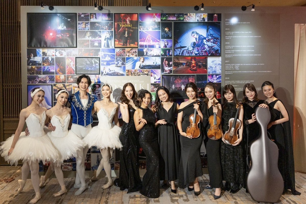tokyocityballet's tweet photo. 🎹🌹✨
𝑬𝑽𝑬𝑵𝑰𝑵𝑮 / 𝑩𝑹𝑬𝑨𝑲𝑭𝑨𝑺𝑻 𝒘𝒊𝒕𝒉 𝒀𝑶𝑺𝑯𝑰𝑲𝑰
𝟐𝟎𝟐𝟔 𝒊𝒏 𝑻𝑶𝑲𝒀𝑶 𝑱𝑨𝑷𝑨𝑵 𝟏𝟎𝟎𝒕𝒉 𝑫𝑰𝑵𝑵𝑬𝑹 𝑺𝑯𝑶𝑾 𝑪𝑬𝑳𝑬𝑩𝑹𝑨𝑻𝑰𝑶𝑵

グランドハイアット東京にて開催されたYOSHIKIさんのディナーショーに、#東京シティ・バレエ団 のダンサーが出演しました✨ https://t.co/uq7iHn0S3F