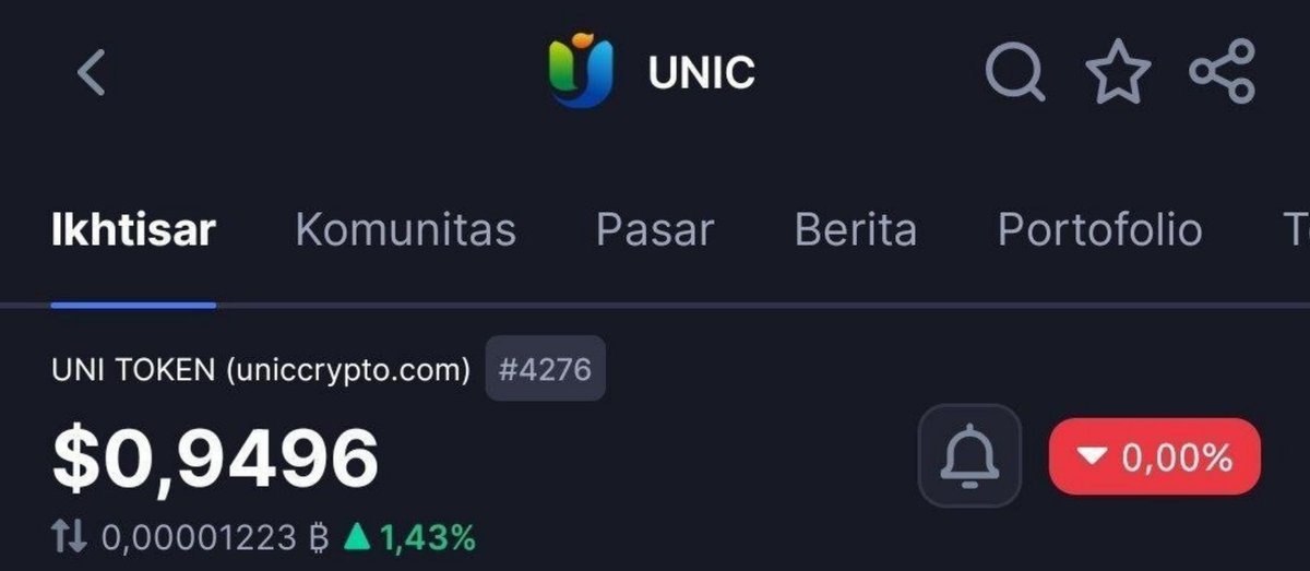 Ridwanhanf's tweet photo. New Airdrops  : UNIC
🏷 Reward : Pools $45,000 UNIC
➖  Join Telegram 
➖  Follow Twitter
➖  Complete Another Task  
➖  Submit BSC Address 
➖  Done https://t.co/k1Tt9n4I2B
