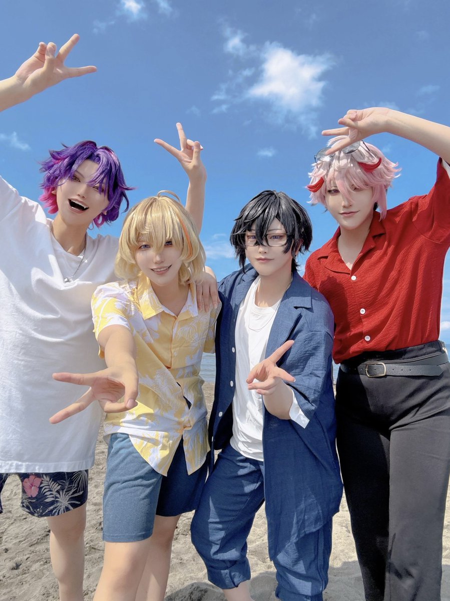 nunx_xb's tweet photo. cos｜🌈🕒
🍝🍷｜♦☕️｜📄｜🦉🎻

最高の夏満喫してきた🏖☀️ https://t.co/98qHF7Im07