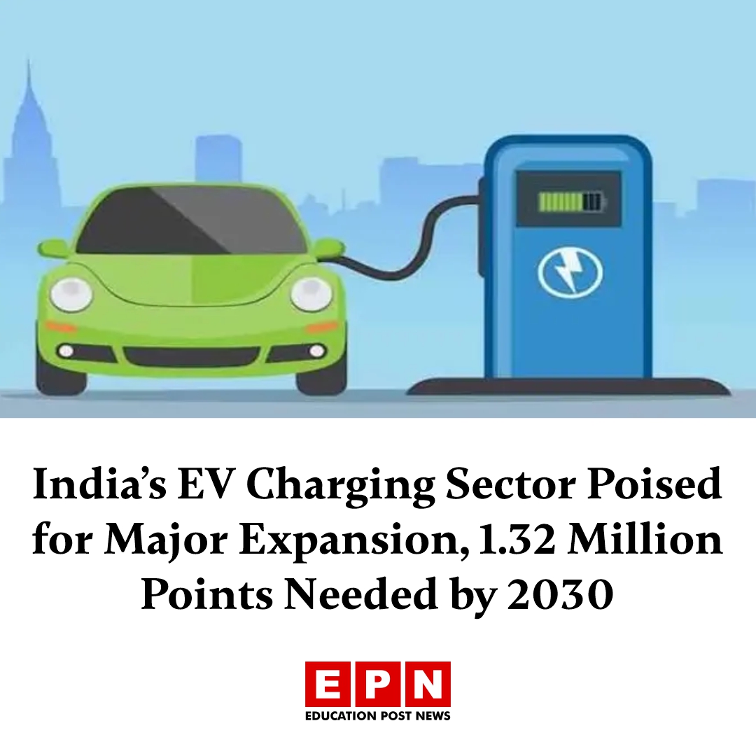 Education_EP's tweet photo. India’s EV Charging Sector Poised for Major Expansion, 1.32 Million Points Needed by 2030
Details here 🔗https://t.co/cR8zWIMj2W
#IndiaEV #EVCharging #ElectricVehicles #CleanMobility #EVInfrastructure #EPN https://t.co/9FiYMGysV4