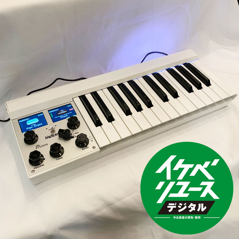 kenbando7's tweet photo. 📢中古品情報
#mellotron Micro
Mellotron M4000Dデジタルメロトロンのマイクロ・バージョン!イタリアのFatar製鍵盤採用、軽量なアルミ製ボディで可搬性に優れたモデルです、お見逃しなく👀 https://t.co/6UaFg7dvOi