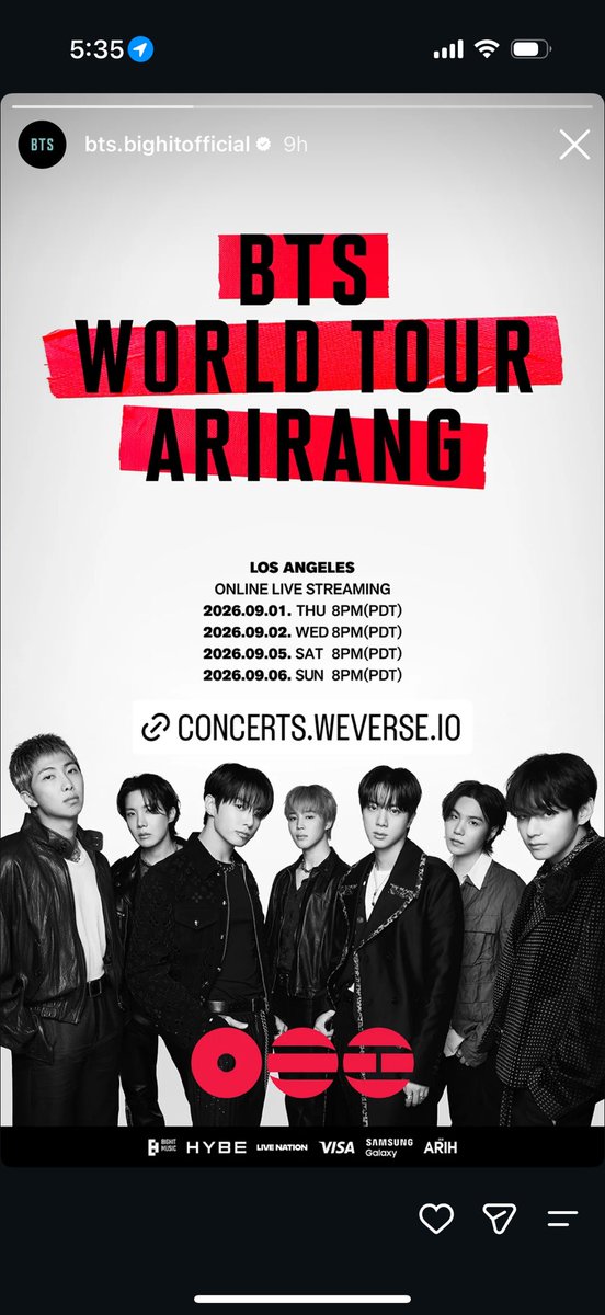 smileymeli19's tweet photo. Hi @bts_bighit @HYBEOFFICIALtwt is not big of a deal, but i think this ad is wrong, yesterday concert was on tues (Tuesday) and there says “thu” which is (Thursday) i mean nobody is gonna die cause of that, i just thought you should know https://t.co/vqKv43ae9m