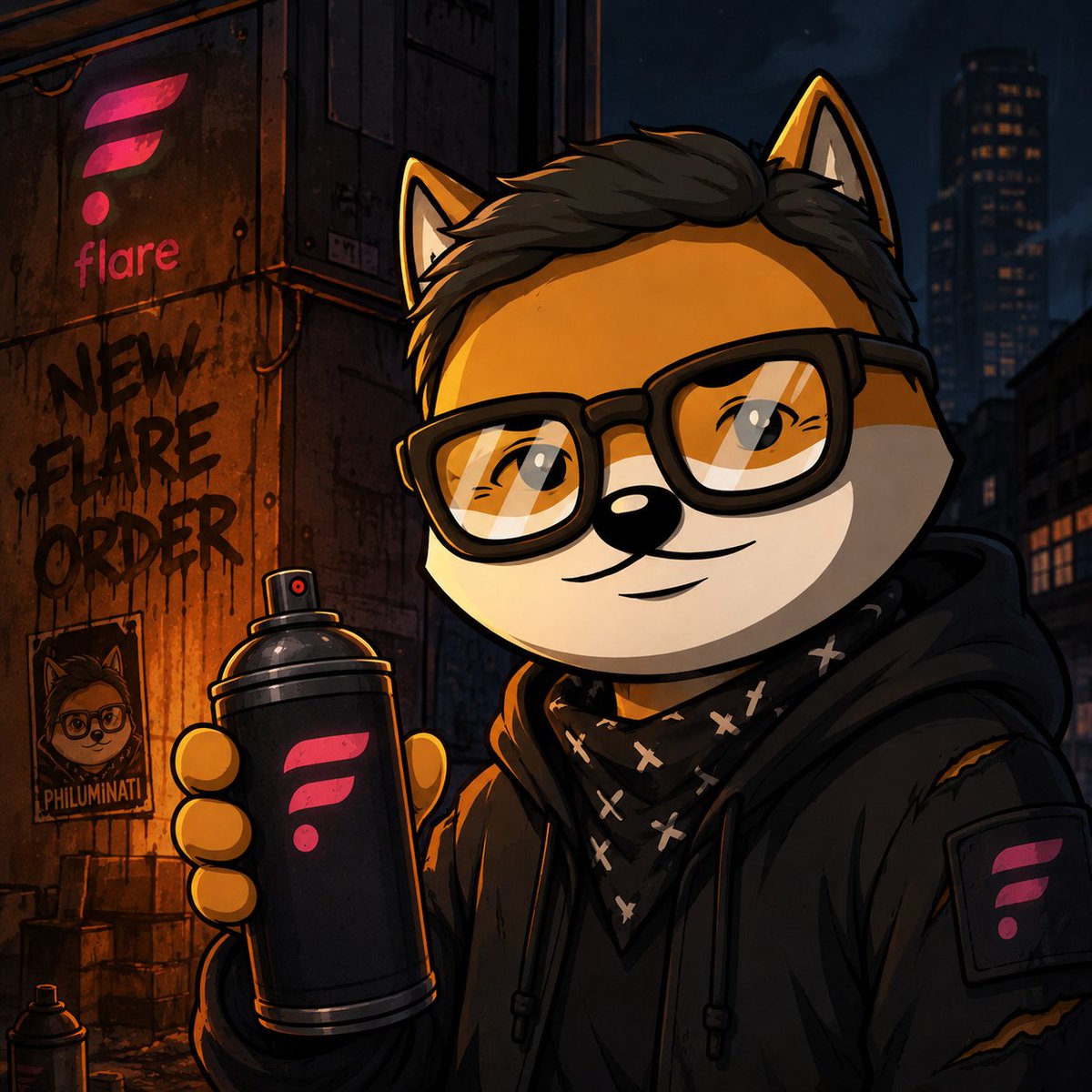 ThePhiluminati's tweet photo. And so it begins🐶☀️
Its time for the New Flare Order to rise up🐾🏴‍☠️

flare-networks:native https://t.co/XwzfS6h3FV