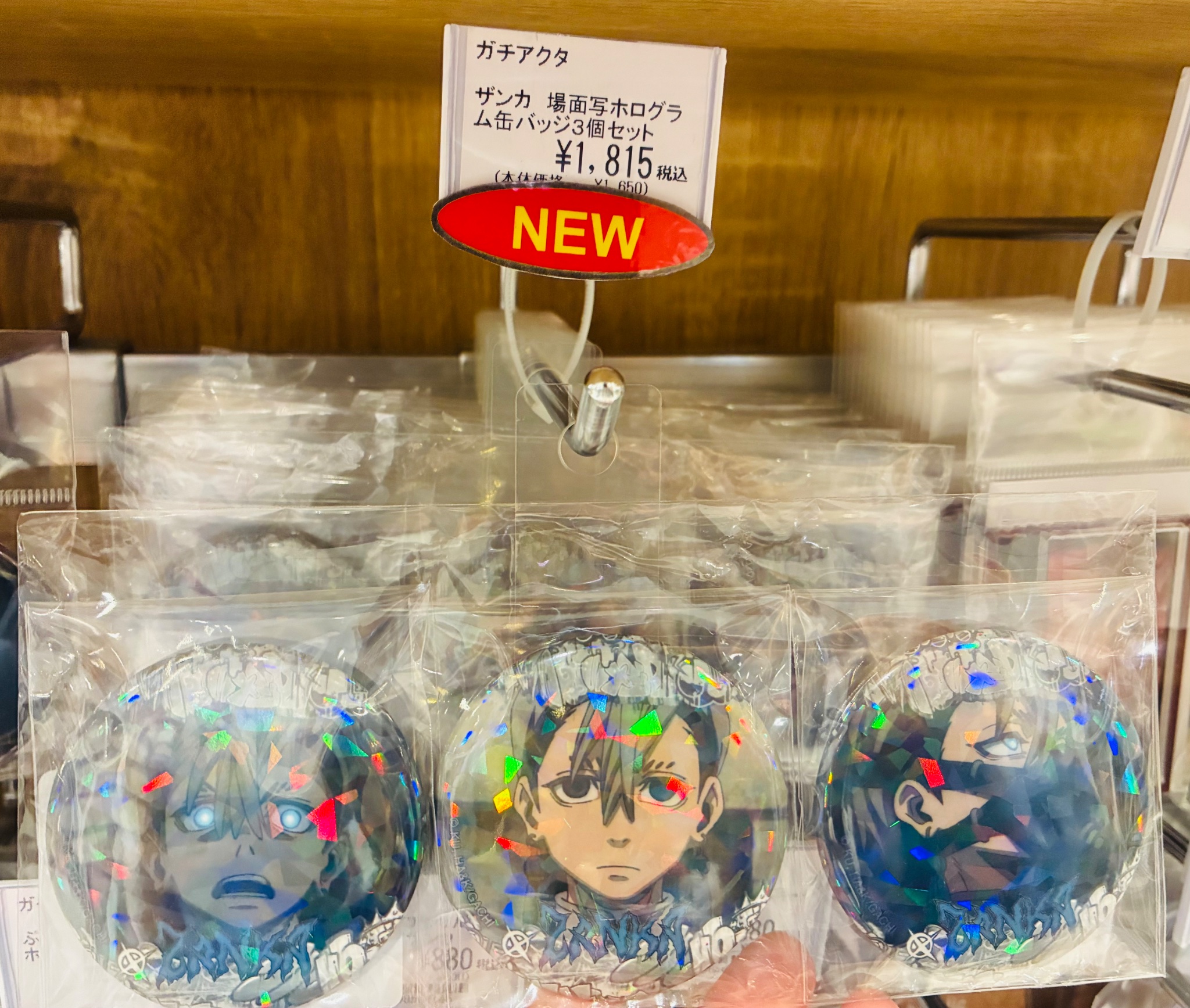 ガチアクタ　ホログラム缶バッジ　ザンカ　19個セット ツリービレッジ＠横浜 على X: 