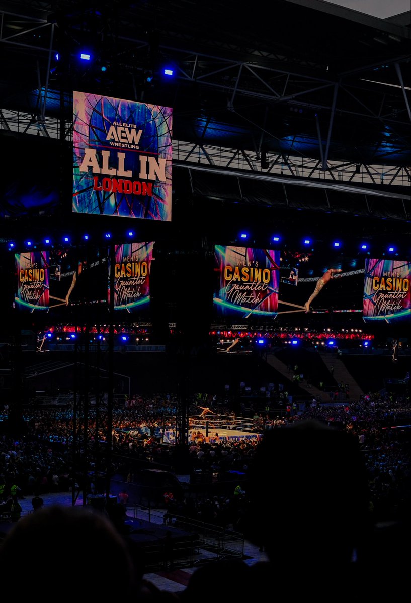 TookeDaniel's tweet photo. AEW All In 2026 #AEWALLIN https://t.co/WKkIq7F4x5