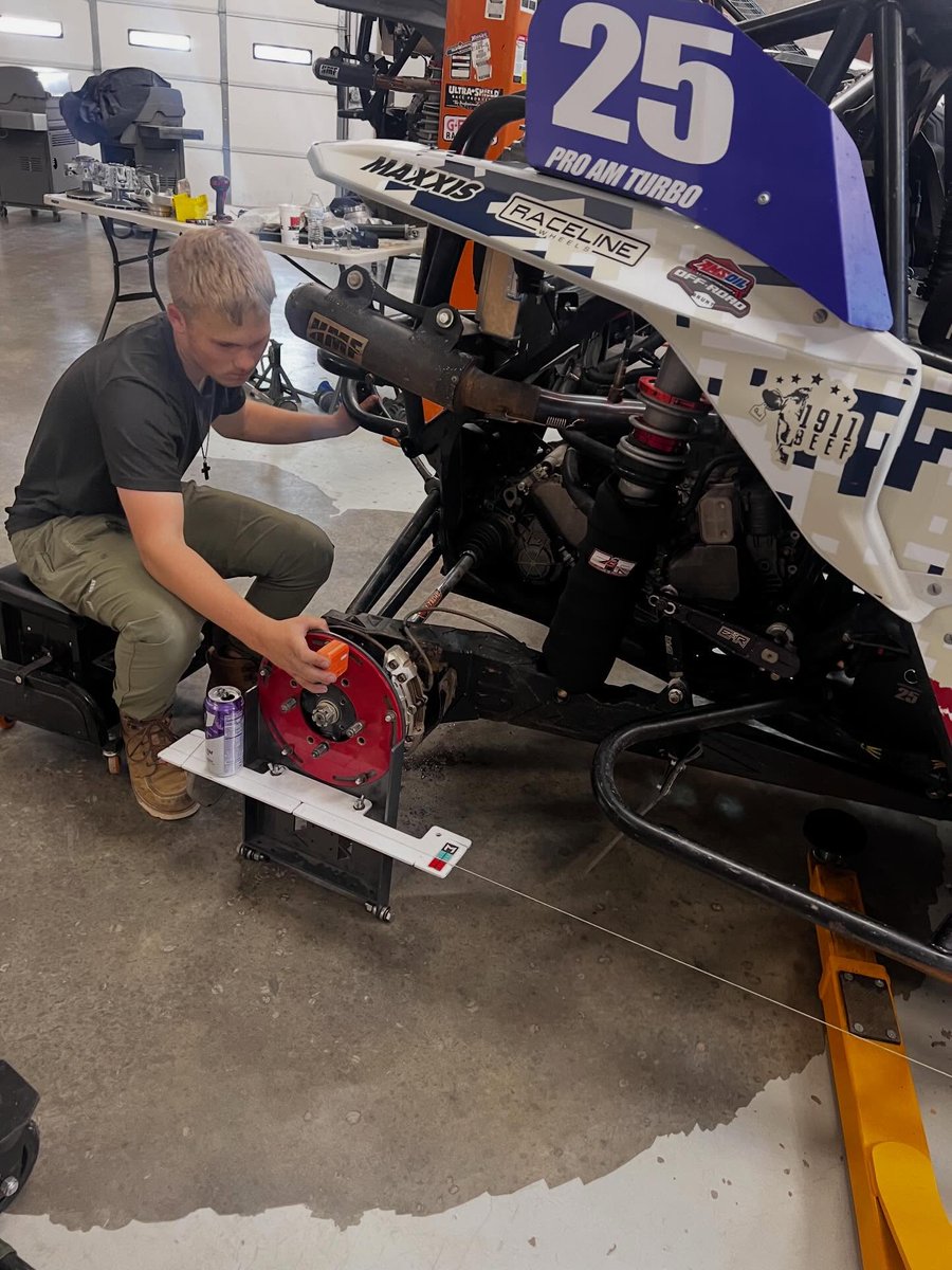 IraidaSchwer's tweet photo. Did a little alignment work on the car today. She’s almost ready for next week’s race at ERX Motor Park in Elk River, Minnesota. Glad I had my fuel to keep me going! https://t.co/P6tzN74uk1
