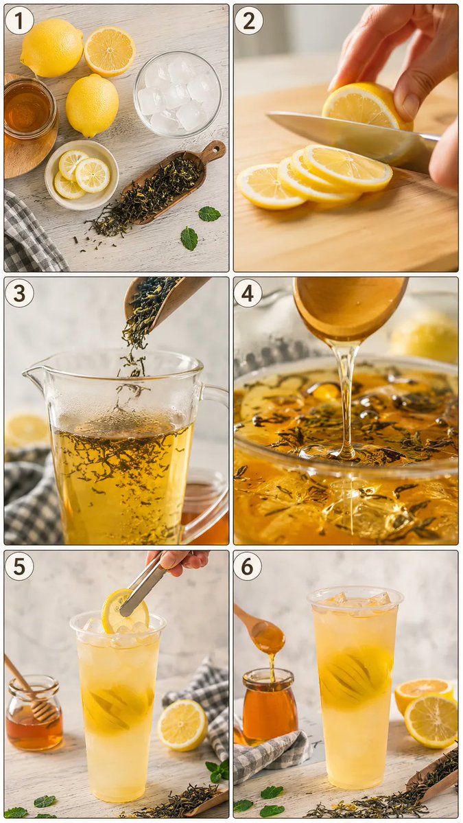 Lemon Honey Iced Tea Recipe