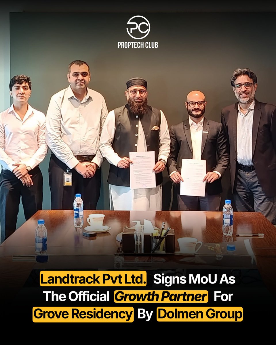 AtifArafin's tweet photo. A major milestone for LandTrack Pvt Ltd as we partner with Dolmen Group as Official Growth Partner for Grove Residency.  

Bringing data and PropTech enablement to deliver measurable growth.   

Grateful for the trust.  

#PropTech #RealEstate #GCC #MENA #Dubai #Riyadh https://t.co/8l9JFSuwK3