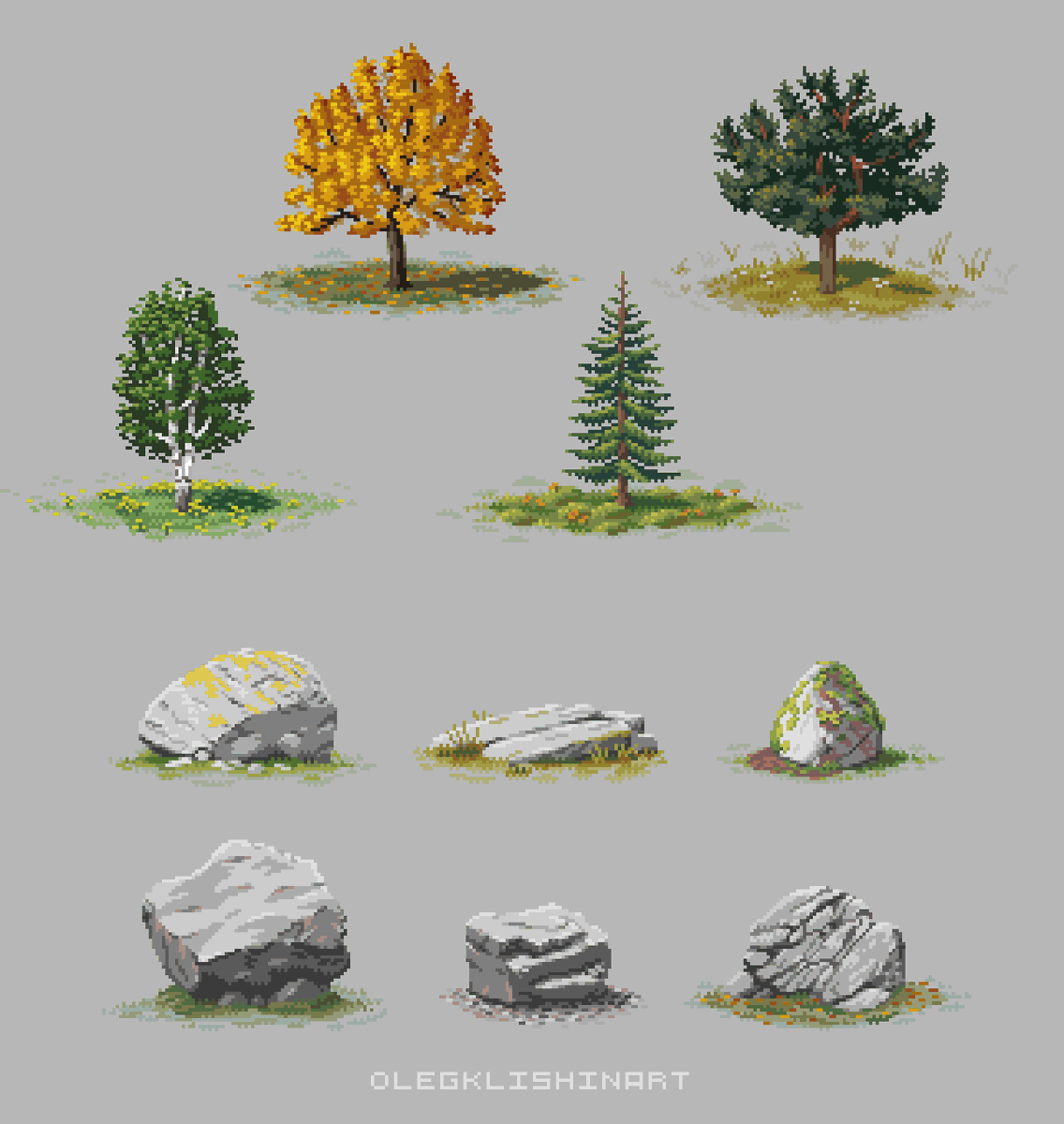 OlegKlishinArt's tweet photo. Pixelart without AI https://t.co/W10ufeaXEM