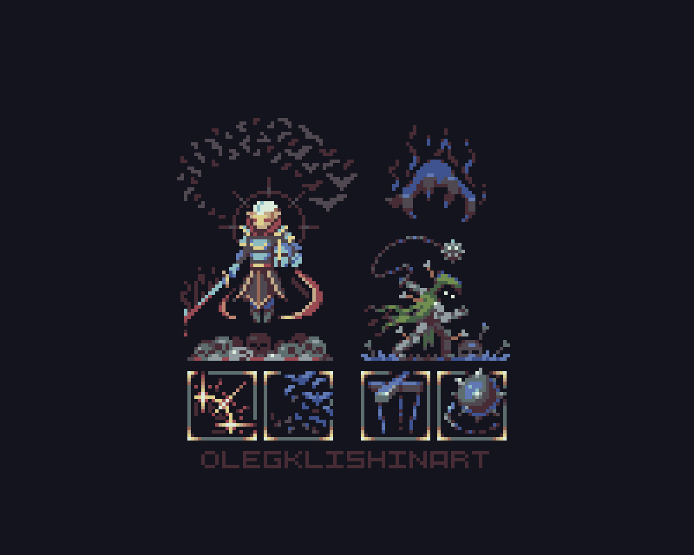OlegKlishinArt's tweet photo. Pixelart without AI https://t.co/W10ufeaXEM