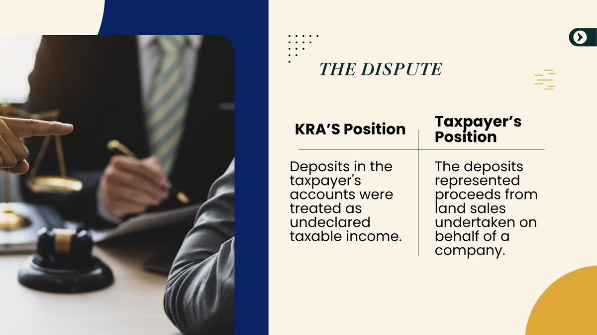 WainainaCharles's tweet photo. Tax Precedent #01

In KRA v Maluki Kitili Mwendwa [2021] KEHC 4148 (KLR), the High Court affirmed that a taxpayer bears the burden of proving an assessment incorrect.

But the evidential burden can shift once credible evidence is produced.

Challenge assessments with evidence! https://t.co/oe9rNKpxcO