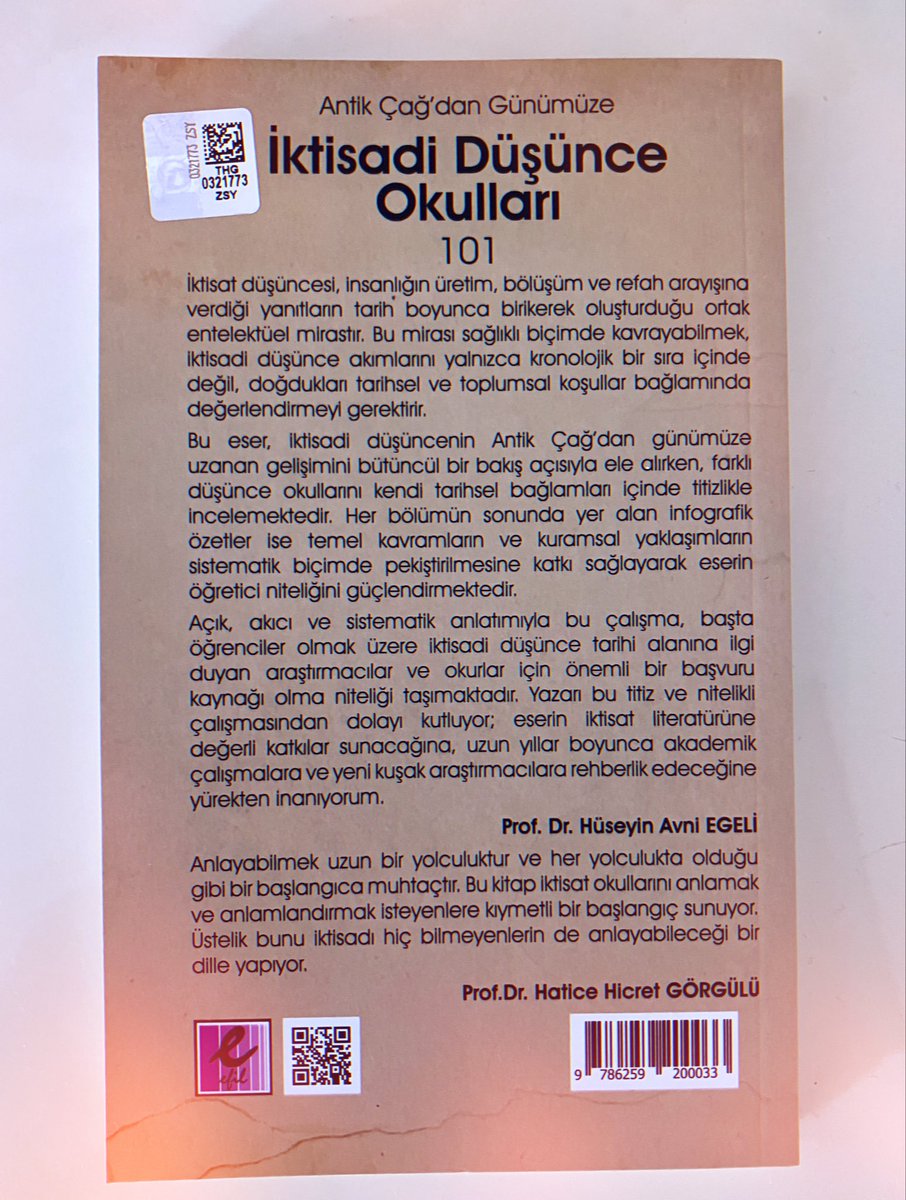 emirkudubes's tweet photo. Yeni kitabım “Antik Çağ’dan Günümüze İktisadi Düşünce Okulları 101” çıktı. 

İktisat ekollerini temel seviyede öğrenmek isteyen, bir yerden başlamak isteyen herkese faydalı olması dileğiyle…

https://t.co/uEN74QljAe https://t.co/VSllmqikwY