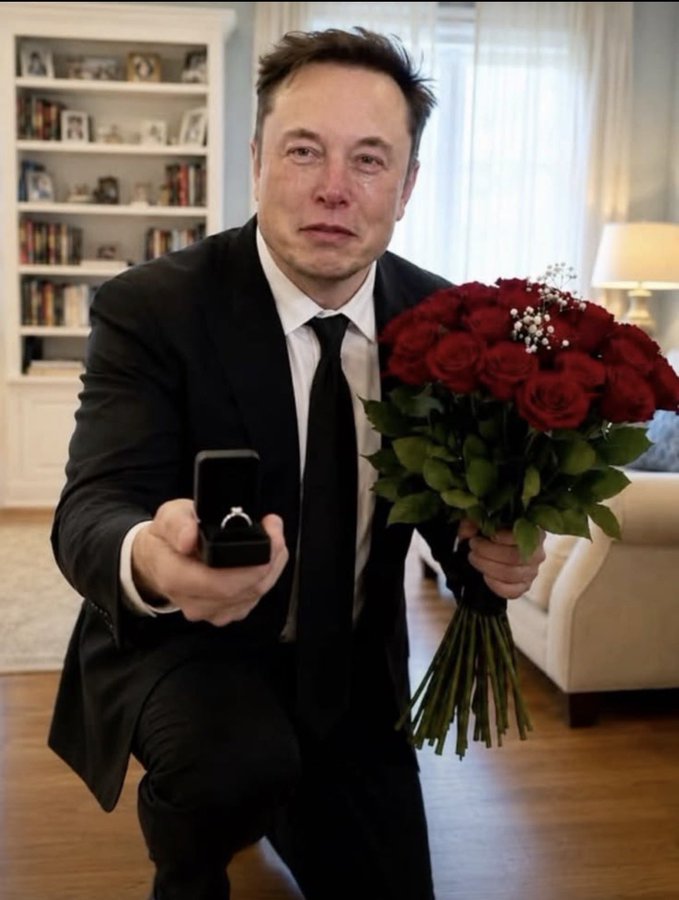Elon_Mars00's tweet photo. Would you say YES if I proposed to marry you?💍❤️ https://t.co/gXKTzl3T4E