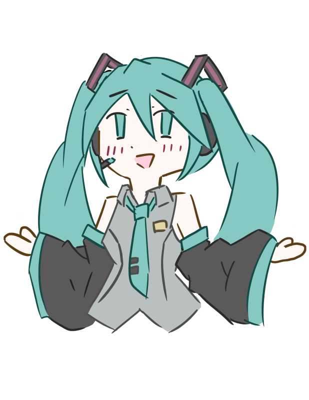 har1ca's tweet photo. 夏休み終わって今これ
#初音ミク　#イラストㅤㅤㅤ https://t.co/yMwdr4FlVZ