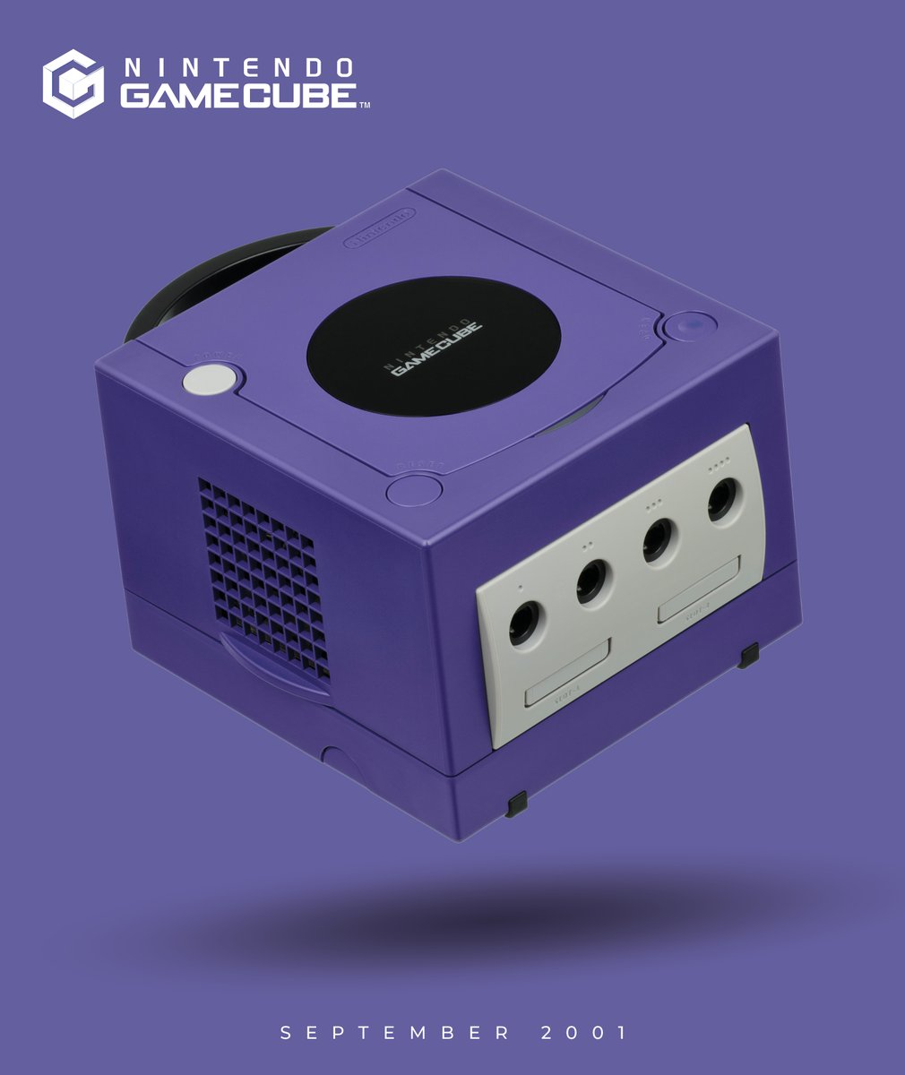 Pixnlove's tweet photo. 🎂 25 ans déjà !

Le 14 septembre 2001, la Nintendo GameCube faisait ses débuts au Japon ! 🇯🇵 

Cette console au look inimitable allait accueillir quelques jeux devenus cultes : Super Smash Bros. Melee, Metroid Prime, The Legend of Zelda: The Wind Waker, F-Zero GX, Luigi's Mansion ou encore Resident Evil 4. 🎮✨

Quel souvenir en gardez-vous ?