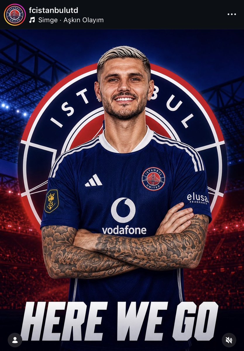 _ItsSiiLive's tweet photo. Ich bin gerade echt schockiert über die Nachricht. 😳 Mauro Icardi soll in der Kings League für İstanbul United spielen?! Das ist schon komplett verrückt. 🔥🇹🇷

#mauroicardi
#kingsleague
#fcistanbulutd https://t.co/182bqDzCIO