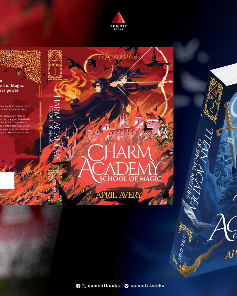 breatheapril's tweet photo. my babies are here and they look so stunning! catch them at MIBF and soon in bookstores nationwide. additional details will be posted soon. all the magic and love ✨ https://t.co/9JmGElXUe7