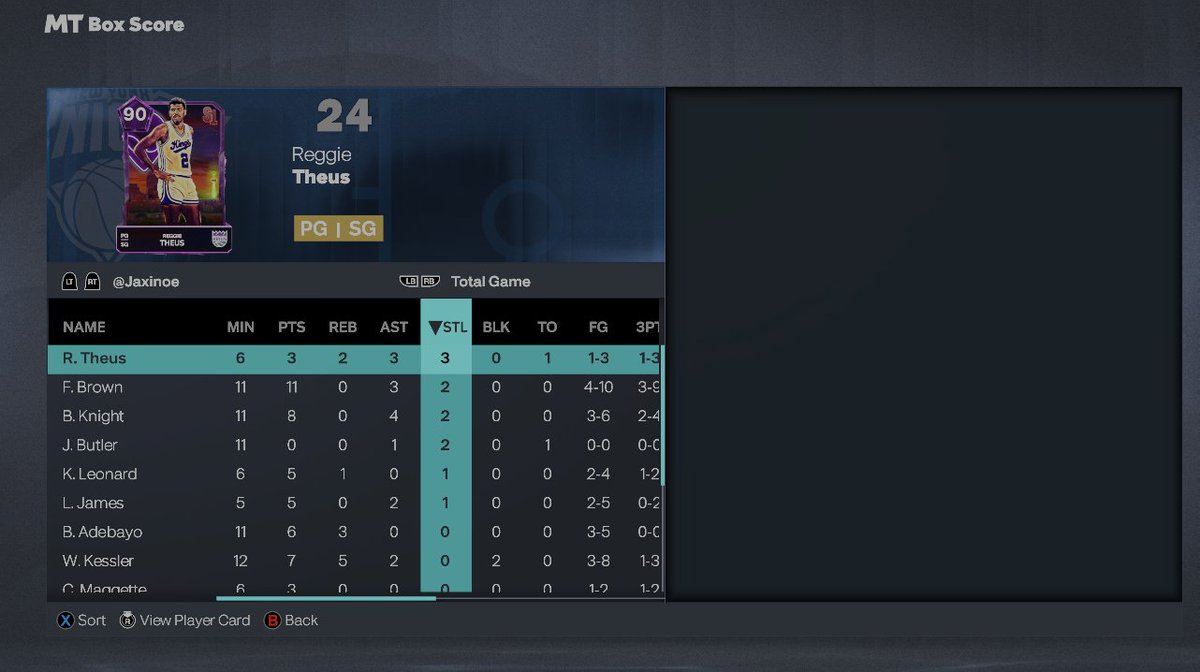 BrandNewMac's tweet photo. @EarvGotti242 Tbf EG I’ve been playing a lot of MyTeam and it’s near impossible to call plays or run freelance even dribbling or posting people isn’t stopping them doing multiple steal attempts before your play runs with no punishment, every person on my team got gold Unpluck/Guard. https://t.co/vdfcBTTOn9