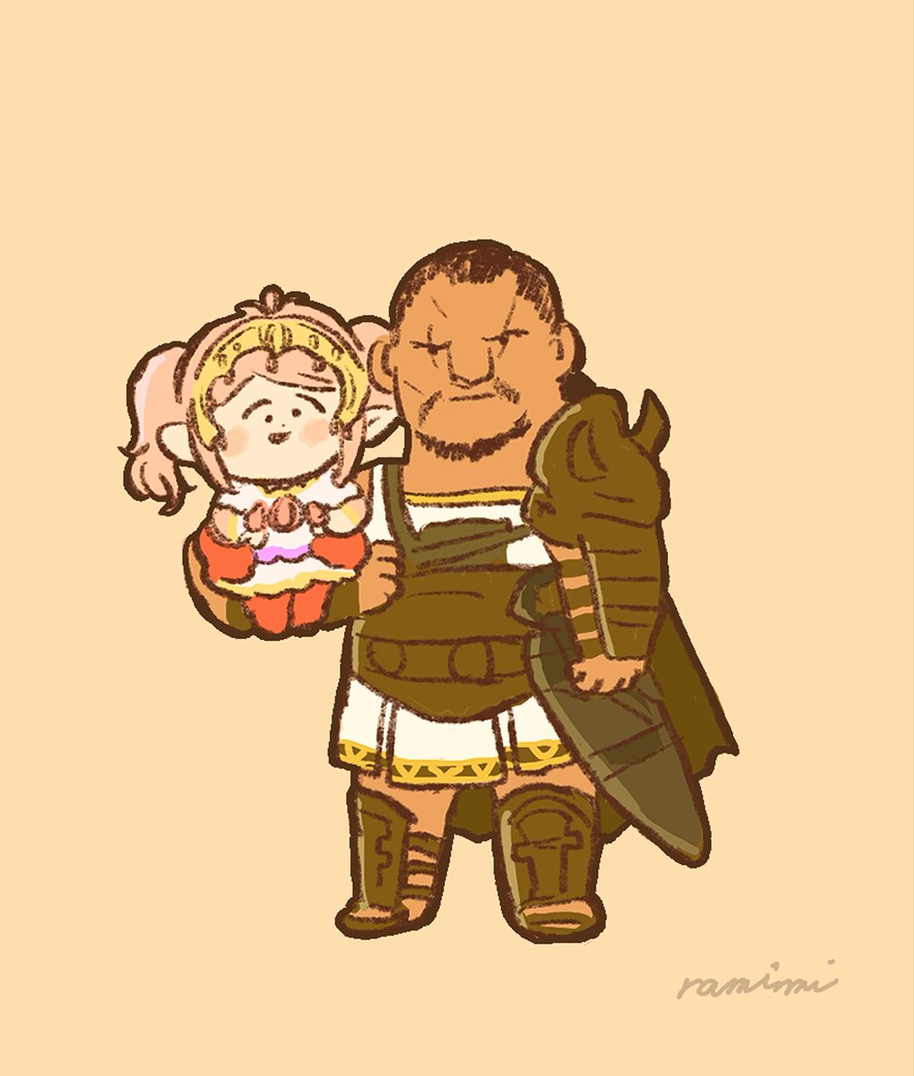 romimipapa25's tweet photo. ラウバーンとナナモ様　#FF14 https://t.co/kiRaBVACug