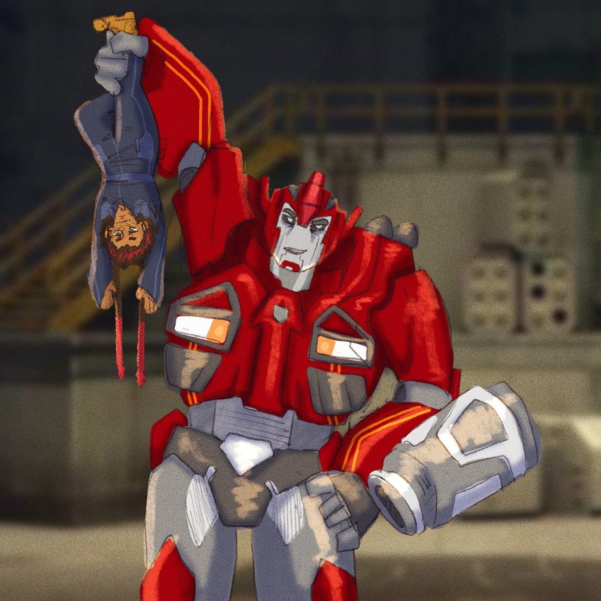 NuTzy__'s tweet photo. Ough put er down! 
#maccadams #ironhide #tfp https://t.co/jdO4YdydGz