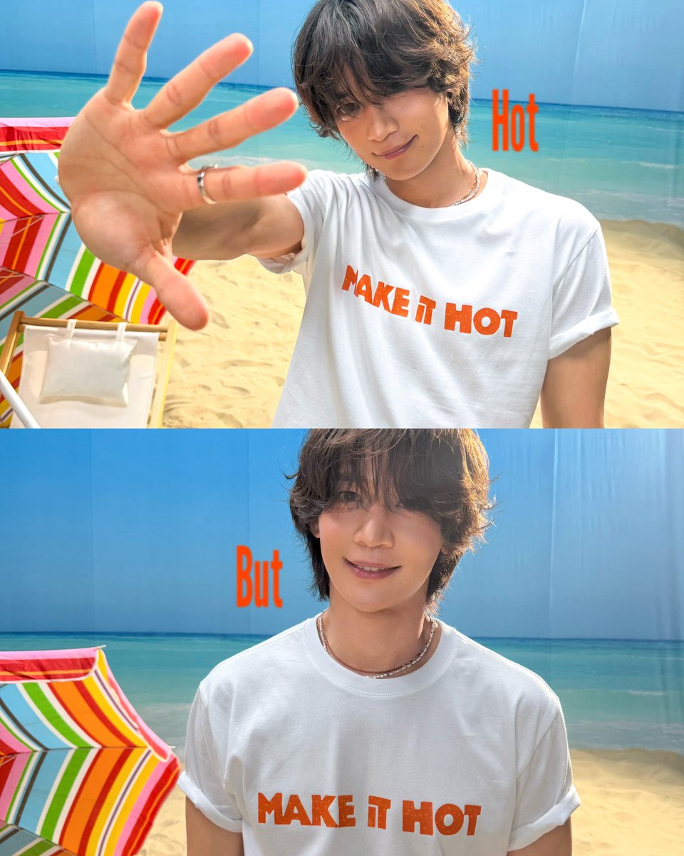 SHINee's tweet photo. 더워? 이겨내.  

#MINHO #민호
#Makeithot #MINHO_Makeithot 
#SHINee #샤이니 https://t.co/fmurhGtHzo