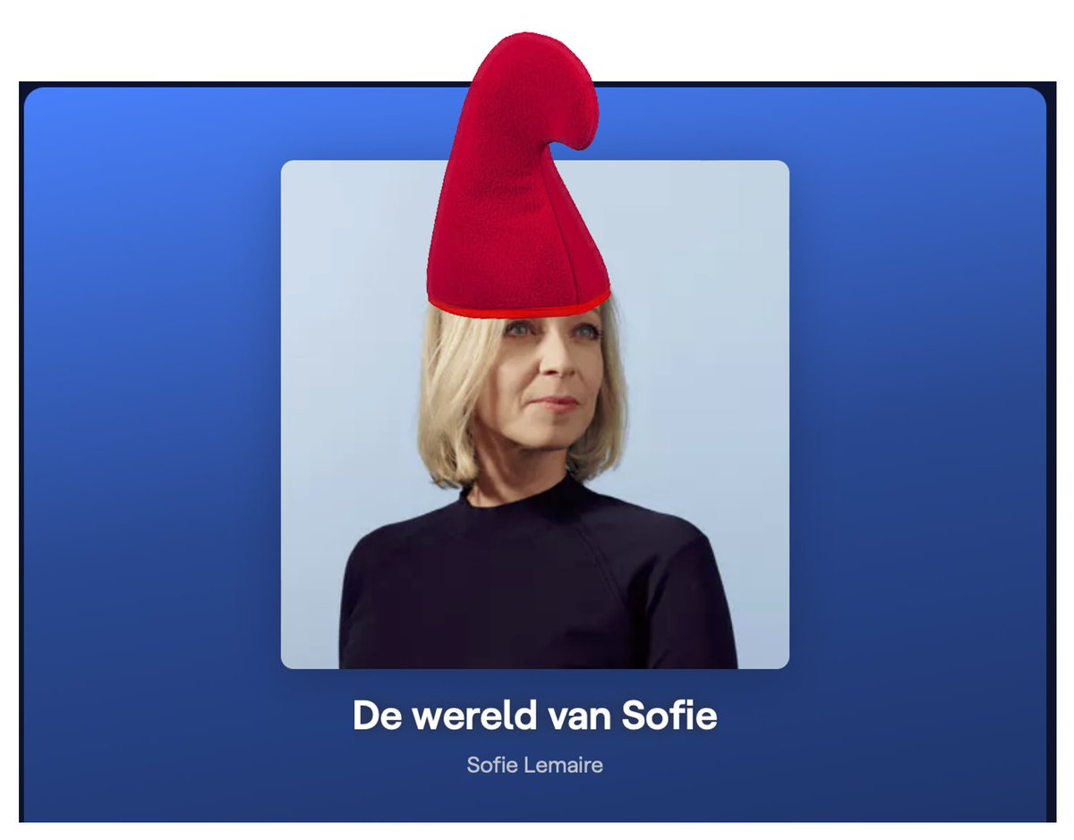 MichaelVerstrae's tweet photo. Tenenkrullend VRT-programma over depressieve tuinkabouters. 

Met open mond en gekrulde tenen heb ik deze ochtend een stuk van het programma "De wereld van Sofie" op radio 1 beluisterd.  Onderwerp: "Landschapsverdriet".  Mensen die "terecht" depressief of verdrietig worden omdat een boom omver waait of het landschap wordt "vernietigd".  Want de "biodiversiteit" moet worden gered. Daarom moeten de samenleving en de depressieven zelf aanvaarden dat ze verdrietig zijn voor de ecologische rampen wie we onszelf aandoen.  

Bij zoverre zelfs dat er wordt aangeraden om speciale vormen van psychotherapie in te richten zodat mensen bevestigd worden in hun verdriet.  Met inbegrip van alle fases van de rauw.  Er moeten "herdenkingsdagen" komen voor gesneuvelde bomen en landschappen.  Daarbij kunnen dan ritualen worden gehouden.  

Dat allemaal heeft als bedoeling, zo wist men te zeggen, de aandacht voor het probleem hoog te houden en aan te sturen op actie tot behouden van al die natuur.  Waarbij totaal onbeschaamd Extinction Rebellion en andere extremistische commi-groene bewegingen werden uitgeroepen tot grote voorbeelden.  

Aan het woord was een prof Engelse litteratuur.  Die constant aangemoedigd werd door presentator Sofie Lemaire. 

Toppunt was dat volgens beide ook de media een rol te spelen heeft in deze "strijd".   Het ondersteunen van emotionele reacties is nodig om de politieke doelen van deze beweging te bereiken.  

Het is volstrekt onmogelijk om hier nog de plicht tot pluralisme van de VRT in te zien.  Dit programma gaat zo ver dat angst, verdriet en depressie openlijk wordt aangewakkerd om één politiek doel te bereiken.  

Daarvoor betalen we 300 miljoen euro per jaar.  Het politiek activisme van de VRT wordt gewoon op Radio 1 zelf uitgelegd en verkocht alsof dat allemaal normaal is. 

 Terwijl heel die klucht terug te brengen is tot een oerconservatisme van jewelste.  De natuur mag van deze tuinkabouters niet meer veranderen.  We hebben de natuur nu gemaakt tot wat hij is, zoals in onze tuin, en dat moet geconserveerd worden. 

Want over de ontbossing door de Romeinen, over de ontpoldering door de Vlamingen en over het verdwijnen van de steppe waar nu de Noordzee is, daar moeten geen herdenkingsdagen voor gehouden worden.  In het verleden mocht de wereld evolueren en als een Sfinks uit zijn as verschijnen. Maar de depressieve tuinkabouters van vandaag die vinden dat ze de mooiste tuin ooit gemaakt hebben.  Ze willen hem alleen nog wat mooier maken.  

En wij allemaal moeten aan de depressie omdat de tuin van de tuinkabouters verandert.   Kijk, ik vind ook dat er in mijn tuin geen vergif moet liggen.  Maar als er een boom in brand is opgegaan, dan planten we wel een nieuw. Of we zetten rozen in de plaats.  Ecologisme is verworden tot een psychische aandoening. 

https://t.co/79SEn0itb5