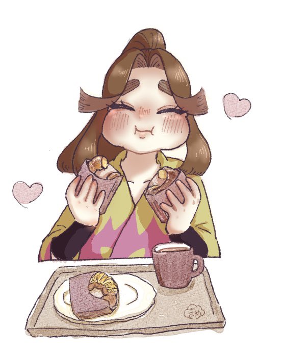 sherume1's tweet photo. 絵柄が違うね〜
美味しそうに食べる良い子たちが大好き https://t.co/80E67KAu6E