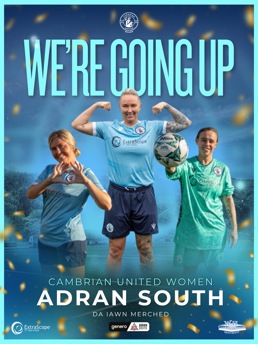 CamUtdWomen's tweet photo. WE’RE GOING UP 🩵

After finishing 2nd last season, we’re stepping up to Tier 2, and, in doing so, become the first women’s team from Rhondda to reach this level.

From 𝑹𝒉𝒐𝒏𝒅𝒅𝒂 𝒕𝒐 𝒕𝒉𝒆 𝑨𝒅𝒓𝒂𝒏 𝑺𝒐𝒖𝒕𝒉. 🩵 https://t.co/HQ0bKqIk3d