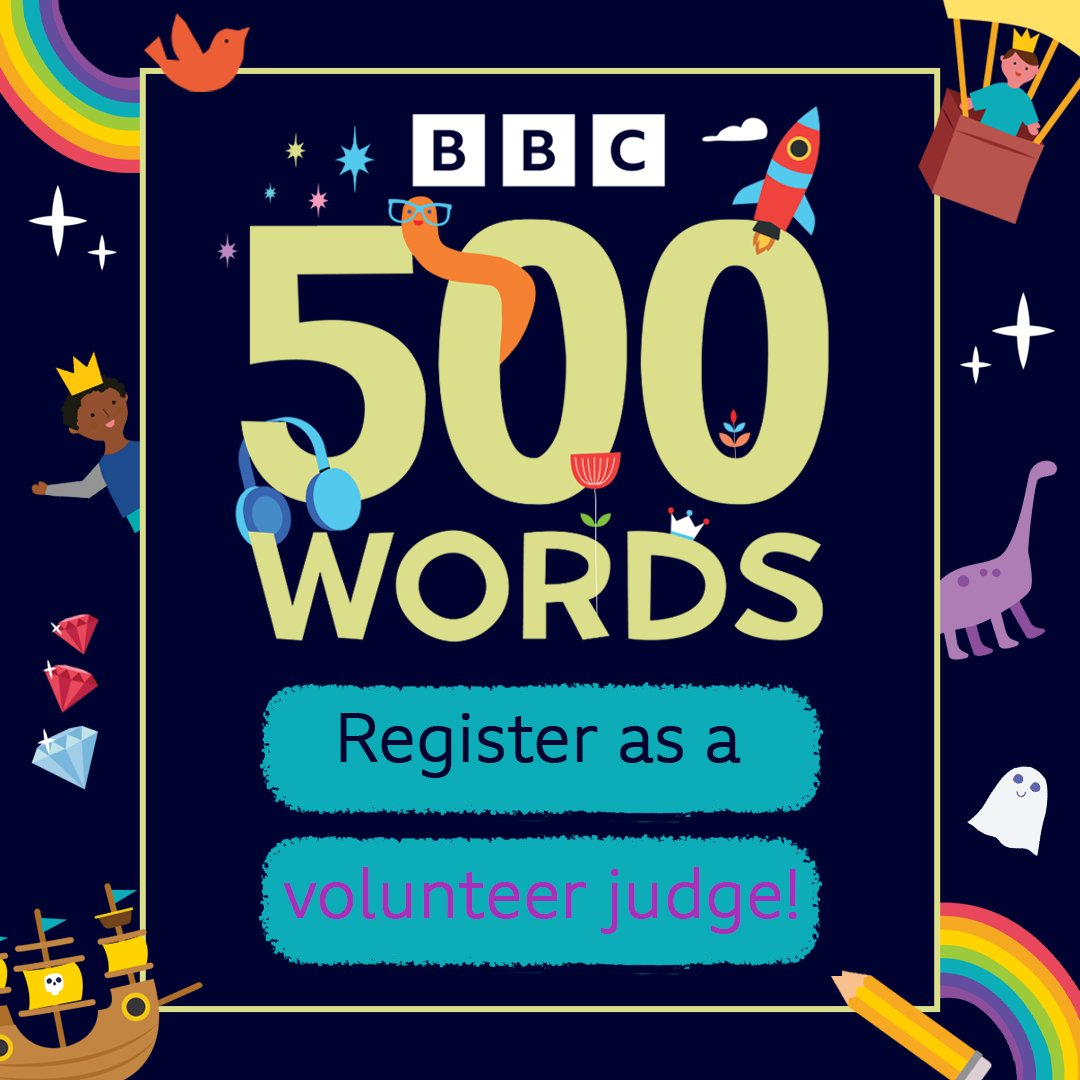 BBC 500 Words: Register as a volunteer judge!
