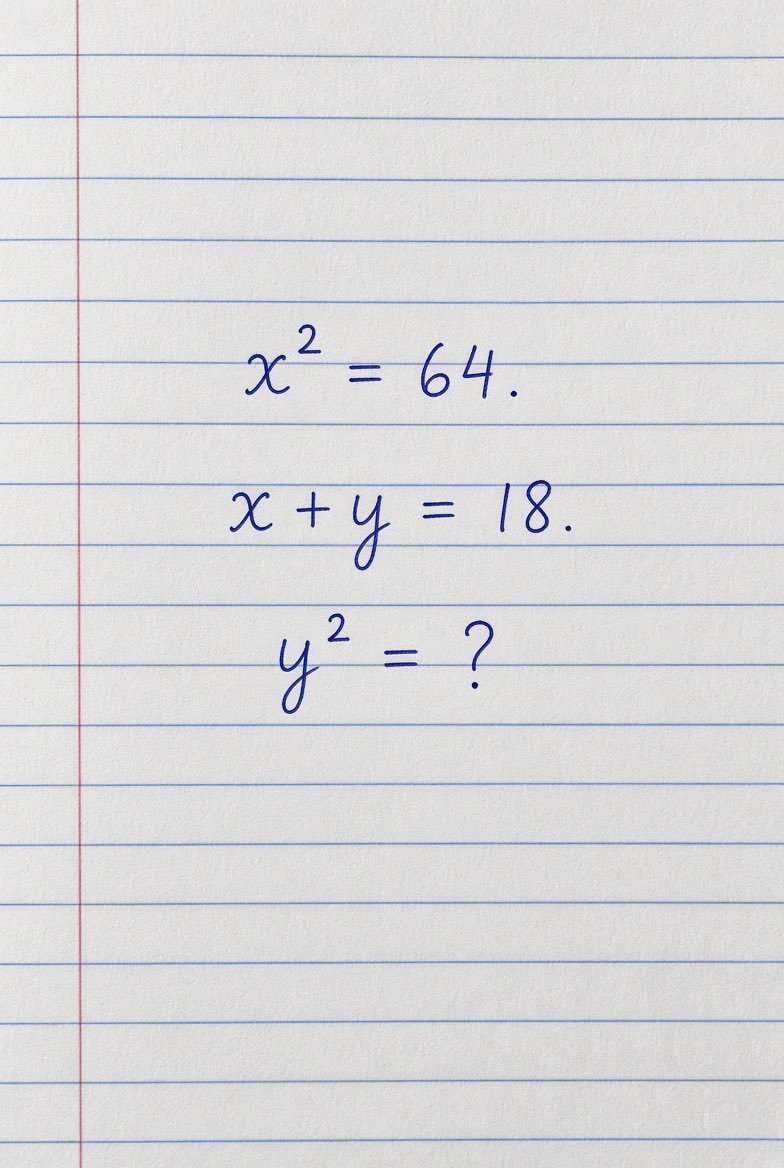 ObiCubanaFc's tweet photo. If you can solve it without using a pen, you're a numerical genius.

Can you do it? https://t.co/nGNd4weeb9