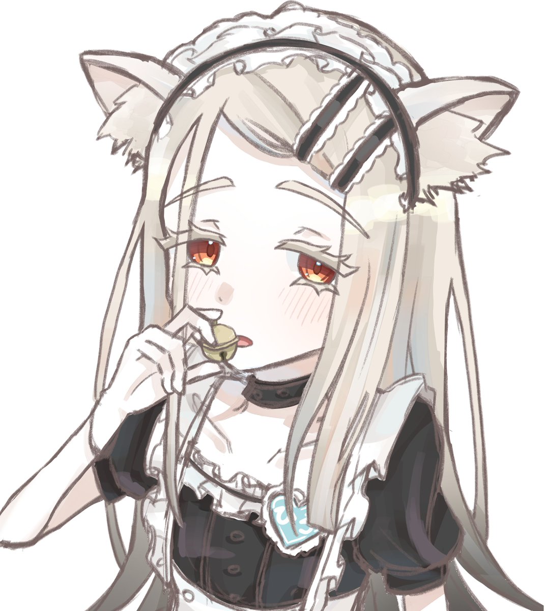 nini_2nni's tweet photo. 猫メイド
 #篠澤広 https://t.co/YLYhzLrsZO