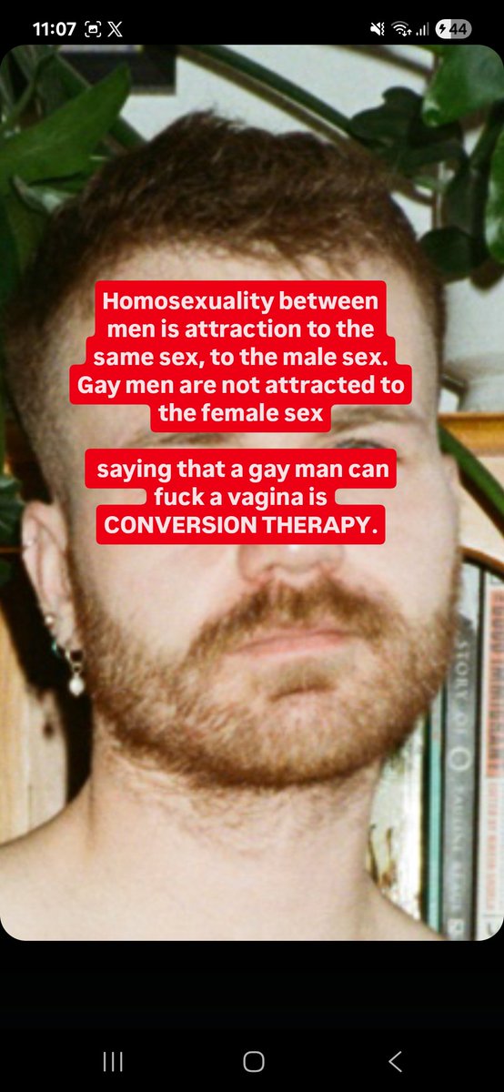 senbediyorum's tweet photo. @EdFTMxxx Saying that gay men can be attracted to the female sex is CONVERSION THERAPY and CORRECTIVE RAPE.
​No gay man fucks vagina.
No gay man is attracted to the female sex.
​You are a mutilated and bearded hetero woman, a sexually predatory hetero woman, an old fujoshi https://t.co/1TrhroE2an