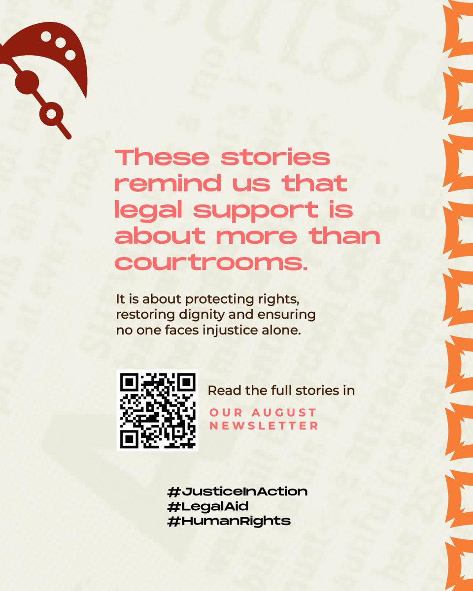 thesymbiosisgh's tweet photo. In our August news letter, we share with u stories of resilience 4rm survivors who chose to fight back, who chose to stand up against a system that turned it back on them, knowing and believing that they are not alone.

Use scan code on last slide  for full access 🪴🫶 https://t.co/zCNnNno5yl