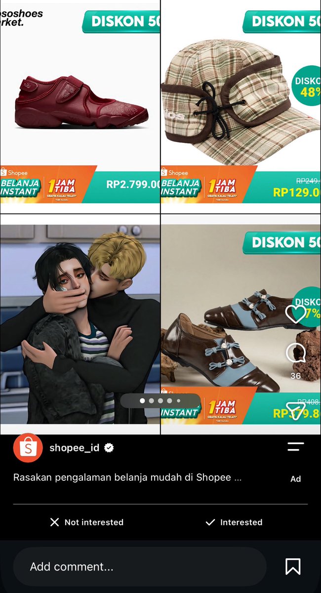 Maehwado's tweet photo. Was just scrolling through IG and couldn’t believe I came across this ad. https://t.co/eHrWyAPxgE