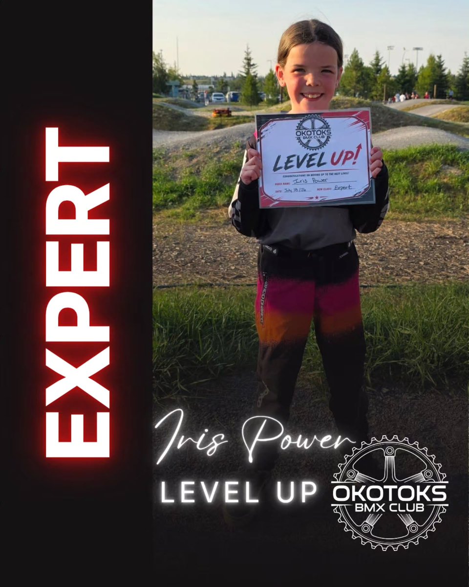 EileneDurrant's tweet photo. Congratulations to Iris Power on advancing to the Expert class! Your hard work, determination, and dedication have paid off. We can’t wait to see what you achieve next. https://t.co/ub8dUayW06
