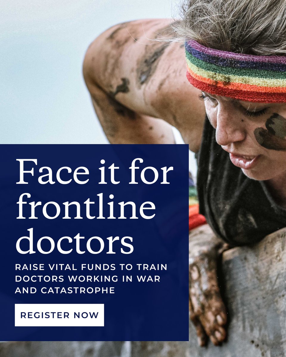 NottFoundation's tweet photo. Challenge yourself and raise vital funds to train doctors working in war and catastrophe.

🏃 Run: Brighton Marathon – 4 April 2027
🚶 Walk: South Downs Hiking Trail, 12km, 17km or 21km – 7 November 2026
🚴 Ride: The Kent Classic, 47km, 82km – 24 October 2026
🏊 Swim: Coventry Building Society Great North Swim – 11-13 June 2027
🏁 Obstacle: Nuclear Races, Fallout 12k, Essex – 7 November 2026
💪 Dare: Tough Mudder Manchester 5k – 10 October 2026

Easing into your first challenge event or chasing a personal best, we’ve got something for you. There are events for everyone, whatever your age or ability, so pick yours and fundraise for us while you do it.

Find out more at https://t.co/On1zb9e26S

#challenge #events #fundraise