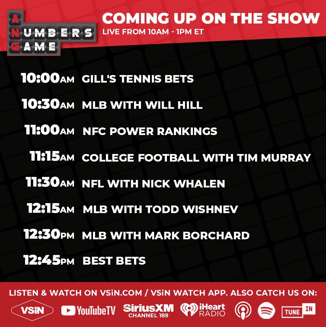 VSiNLive tweet picture