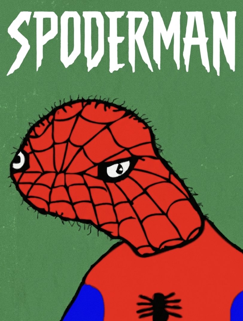 SpodermanMRVL's tweet photo. SPODERMAN 

MRVL CINEMAGIC OONIVERSE https://t.co/yLTDxwA0zm
