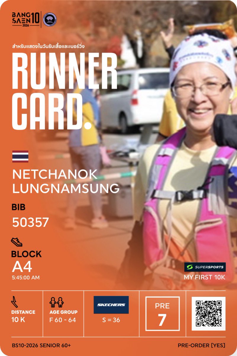 NLungnumsung's tweet photo. กายไม่ค่อยพร้อม
แต่ใจพร้อมมาก
#bandsaen10
#minimarathon https://t.co/3D5pLLRtav