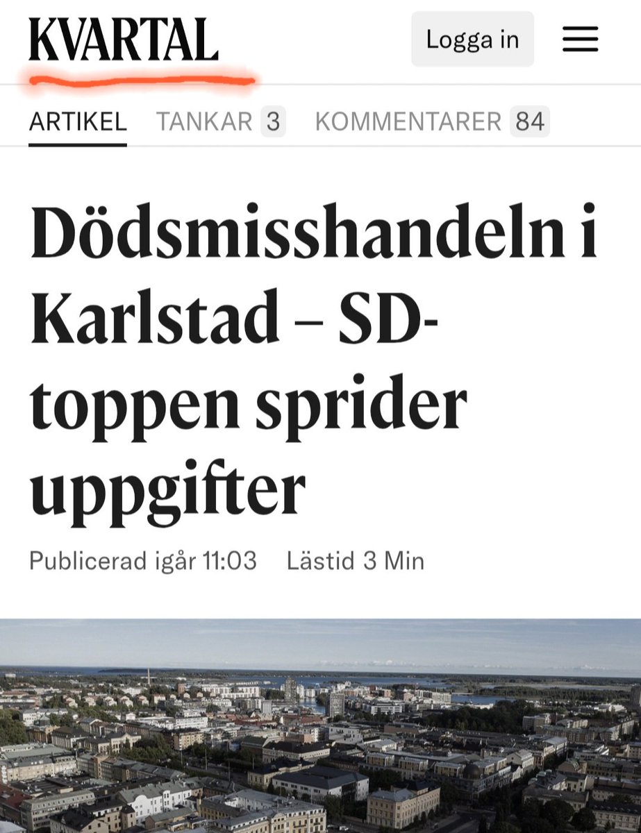 PlainviewLegacy's tweet photo. Jag var först av alla med att berätta att dottern till dödsmisshandlade pappan menat att hon skulle ha blivit tafsad på. För detta hängdes jag ut i @kvartalet.
 Nu är uppgiften bekräftad och all mainstream media som i flera dagar suttit och lökat skriver nu om det - inklusive Kvartal själva(!)
 Tar det igen: Mitt konto var alltså före en hel redaktion med alla tänkbara resurser, budget, kompetens och möjligheter att själva leta reda på fakta istället för att försöka fulsmeta SDs Charlie Weimers genom mig.
 Jag återgav en korrekt uppgift, hängdes ut, och dagarna senare använder samma redaktion som nyss förtalade mig och indikerade att jag skulle twittrat "högerextremt" samma uppgifter man nyss tyckte var problematiska.
 Jag blev inte ens kontaktad av Kvartal, men tar gärna emot en ursäkt nu, @lindashanwell och @moreno_federico.