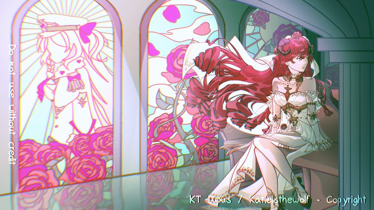 katieisthewolf's tweet photo. Late birthday gift for @moengli ! #OC #artmoots https://t.co/986xU6V71s