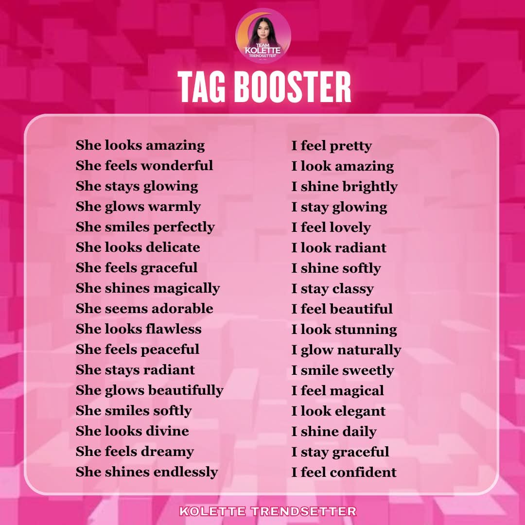 KoletteTrends's tweet photo. Tag booster one!

engage here, moonlettes.

KOLETTE BGYO TRONO https://t.co/0Rzp38TPD2
