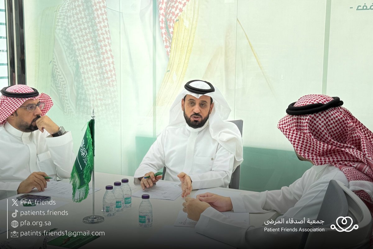 PFA_friends's tweet photo. عُقد الاجتماع الثالث لمجلس الإدارة لعام 2026م، حيث افتتح رئيس المجلس د.محمد بن غياض الدهمشي الاجتماع، @D_mohammed_2012 وتمت مناقشة الموضوعات المدرجة على جدول الأعمال واتخاذ القرارات والتوصيات اللازمة بشأنها.
#جمعية_أصدقاء_المرضى https://t.co/GSHHd2W5JO