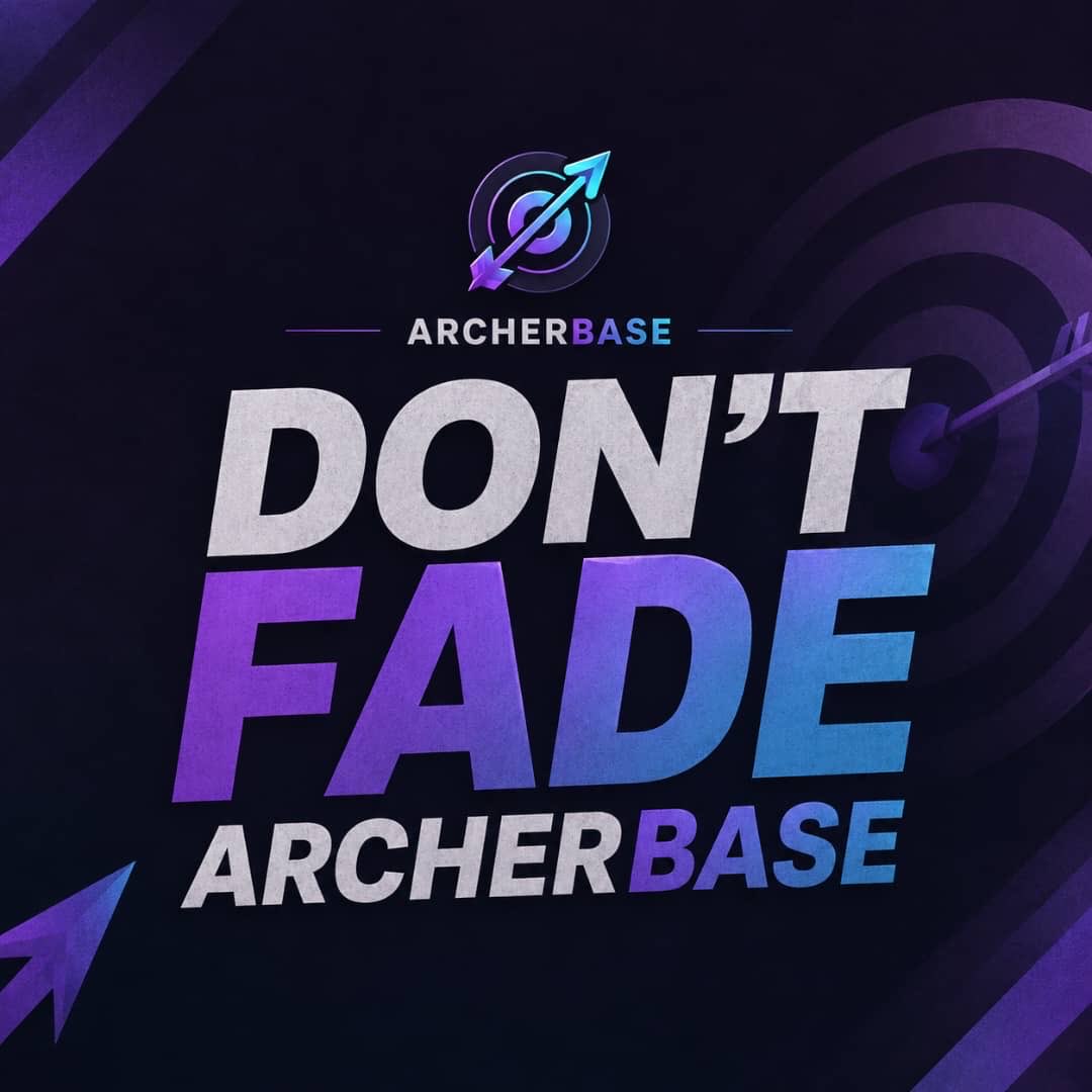 Archerbase_'s tweet photo. GOOD DAY ARCHERS 

The grind continues, and the leaderboard is getting tougher. 

Every shot, every task, and every point brings you closer to your goal.

 Claim your GM
 Take your shots
 Push your score
 Stay active

Top 50 are eligible for the Season 1 payout. 

Don’t just hold your position, fight to make it stronger.

Stay focused. Stay positioned. Don’t fade ArcherBase.