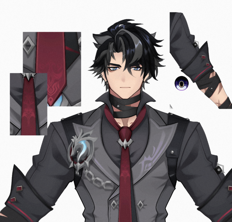 Naexthaniel's tweet photo. sneaked a little bit of Neuvillette https://t.co/eJ9RTi7yMV